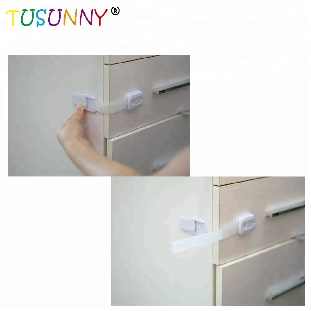 TUSUNNY 6 шт. клейкий замок для шкафа безопасности детей ящика холодильника продукты