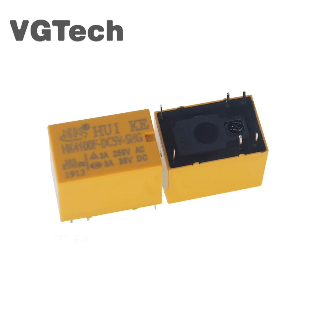 

HK4100F-DC5V-SHG 5V 3A Relay DIP6