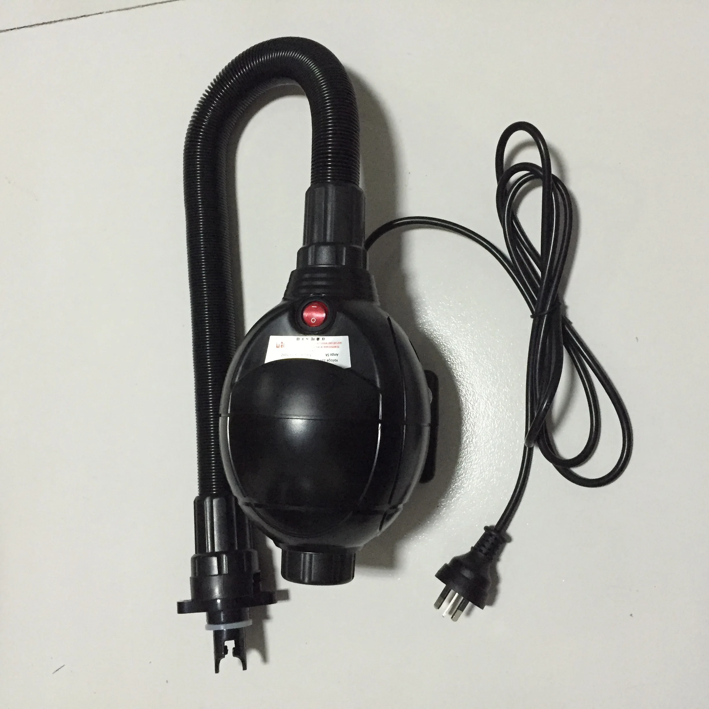 Бесплатная доставка электрический воздушный насос 1800 Вт воздуходувка для мяча