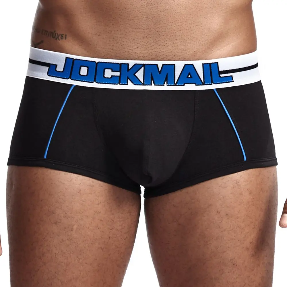 JOCKMAIL боксер для мужчин Новое модное мужское белье сексуальные мужские боксеры U выпуклая сепарация боксер homme подарок для мужчин cueca Gay