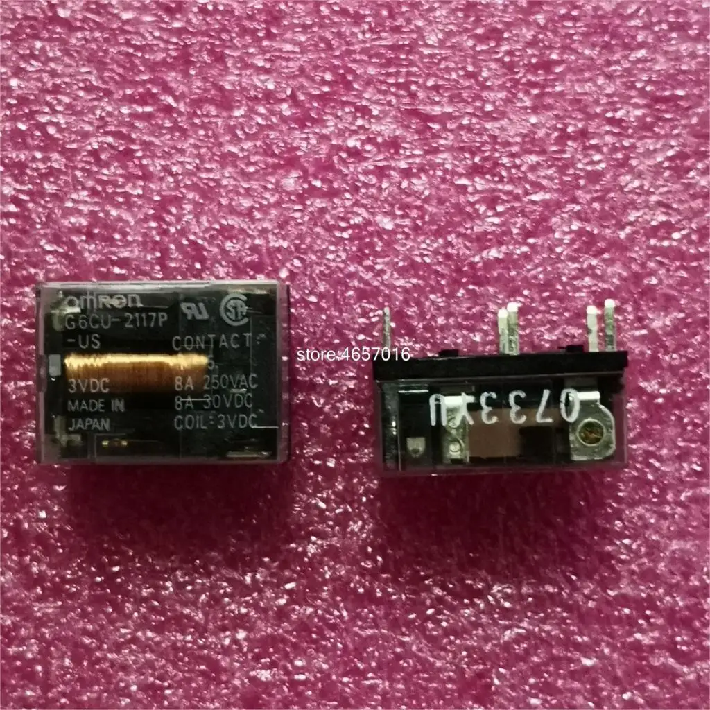  5/10pcs lot G6CU G6CU-2117P G6CU-2117P-US Relay 3VDC 8A 250VAC New and original | Обустройство дома