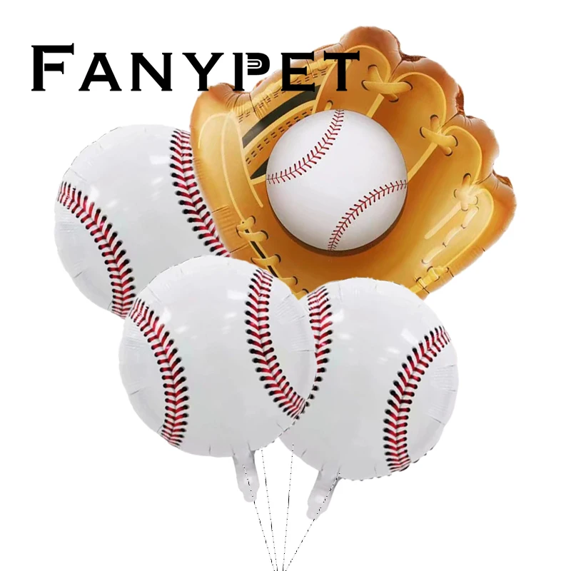 4 шт. бейсбольные шары мяч для украшения вечеринки в честь Дня Рождения | Дом и сад