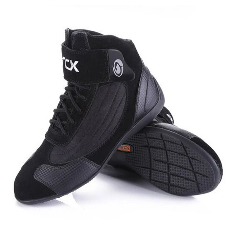 Мужские гоночные кожаные ботинки ARCX мотоциклетные ботильоны кроссовки для