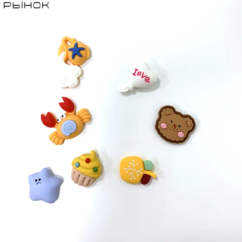 3D Трехмерная Смола водостойкая Милая мультяшная наклейка термос пластиковая