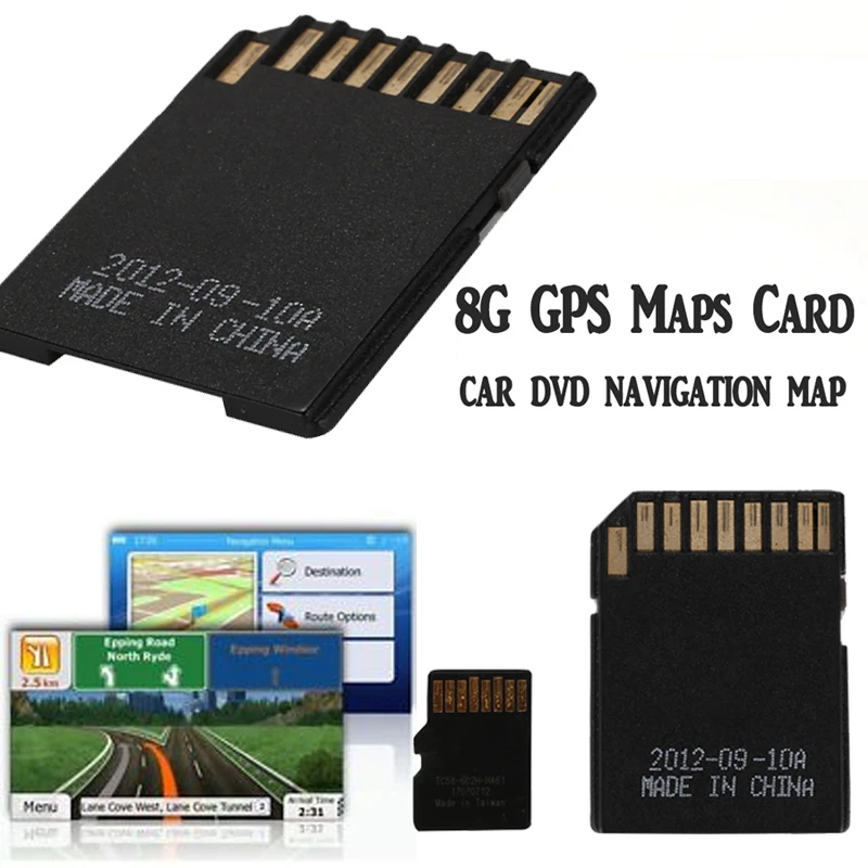 Подходит для Android системы/WCE системы 8 Гб микро автомобильный с sd-картой gps