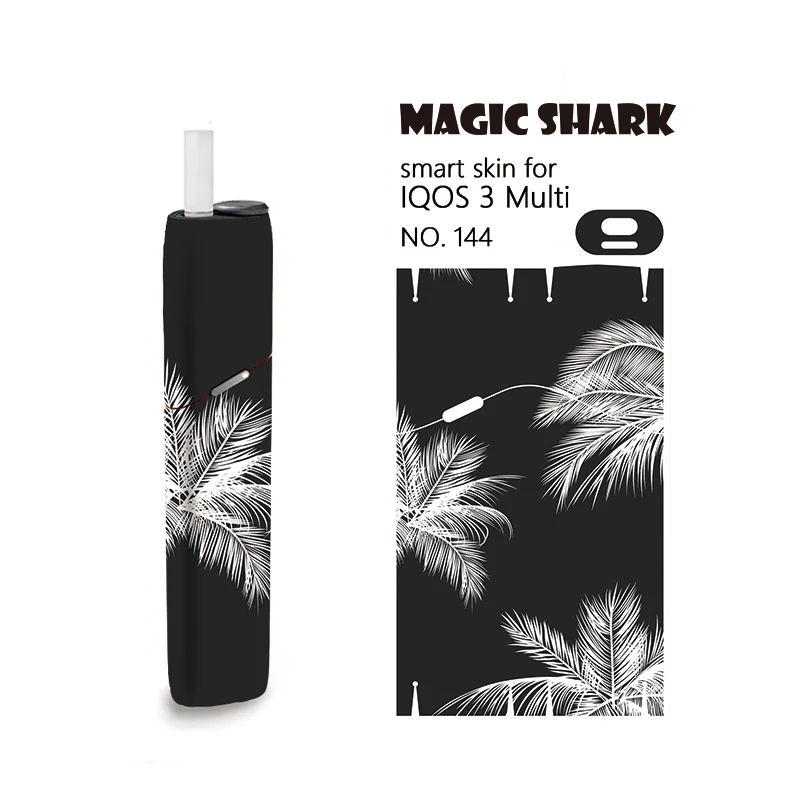 Новинка 100% стильная наглазная Наклейка ПВХ стерео наклейка чехол пленка для IQOS 3