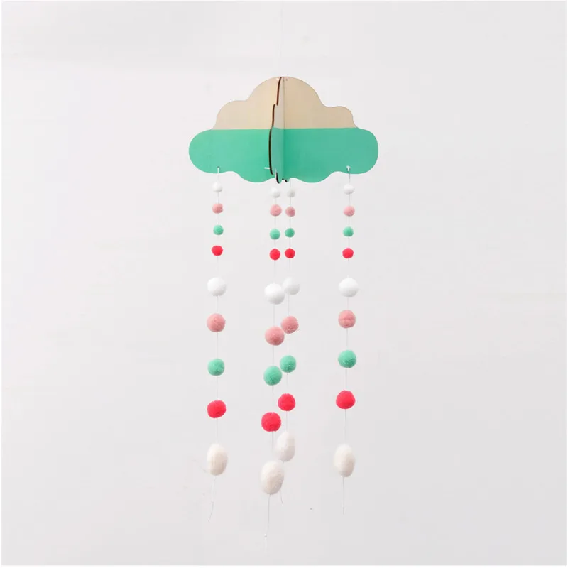 Ins Детские подвижные погремушки игрушки 0 12 месяцев для новорожденных кроватки