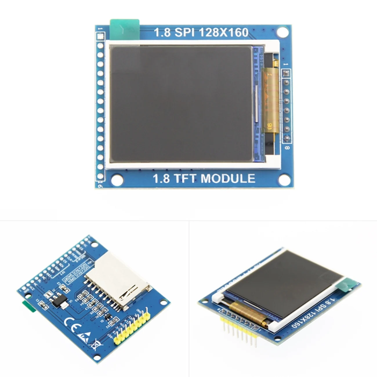 1,8 дюймов TFT lcd модуль ЖК-экран модуль ST7735 SPI серия 51 драйвер 4 IO драйвер TFT Разрешение 128*160
