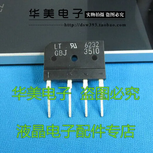 Бесплатная доставка. GBJ3510 новая модель искусственного моста KBJ3510 35A 1000V - купить по