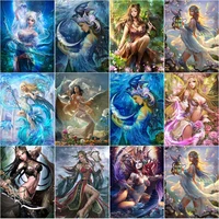 diamond painting new collection 2022 crafts for adults angels and demons accessories room decor mosaic diy paint home room decor