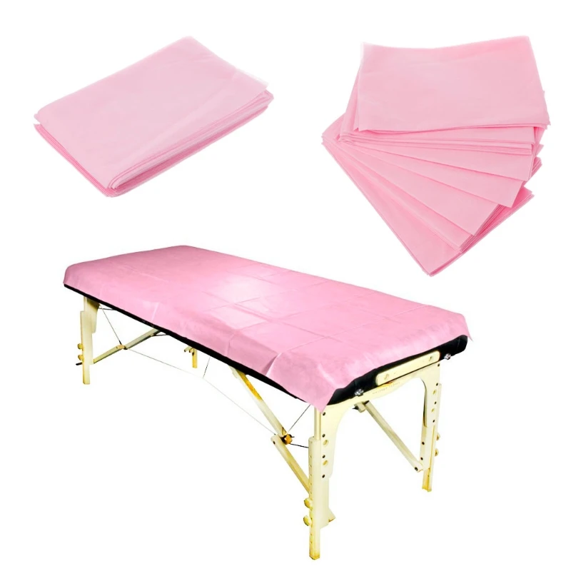 

10pcs Massage Beauty Non-woven Disposable Bed Table Cover Sheets 80X170cm