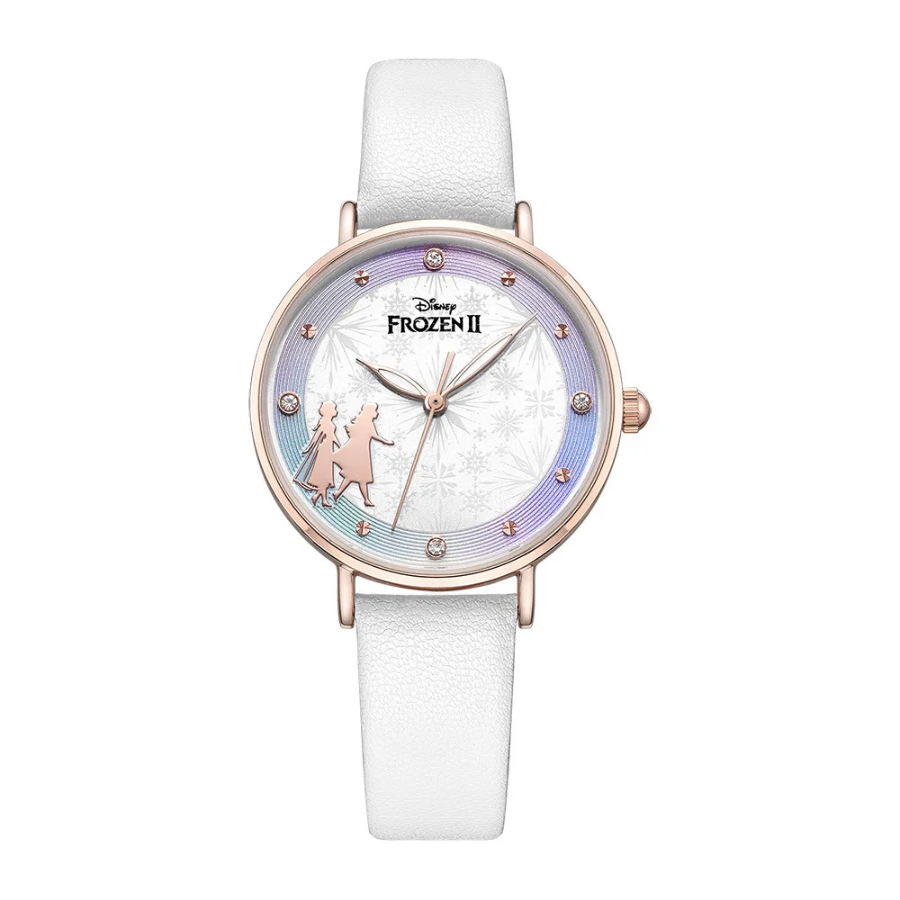 Дисней Женские кварцевые наручные часы Сестры Эльза шаблон браслет женские