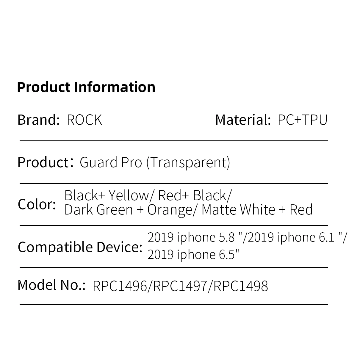 ROCK для iphone 11 iphone 11 pro max чехол с кристаллами, прозрачная, для телефона защита soфт+ Твердый Чехол-гибрид для iphone 11 pro крышка