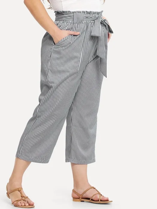 Женская обувь Сезон весна лето размера плюс штанишки икроножной длины для женщин