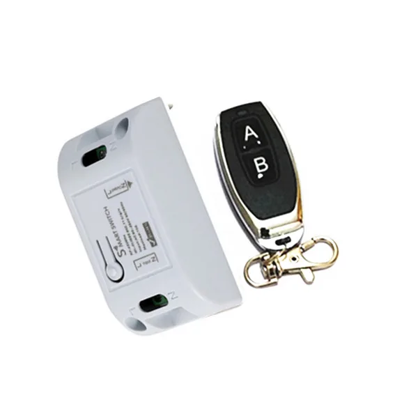 433MHZ10A110V 220V беспроводной wi-fi-переключатель и RF 1527 обучения пульт дистанционного управления Универсальный умный дом