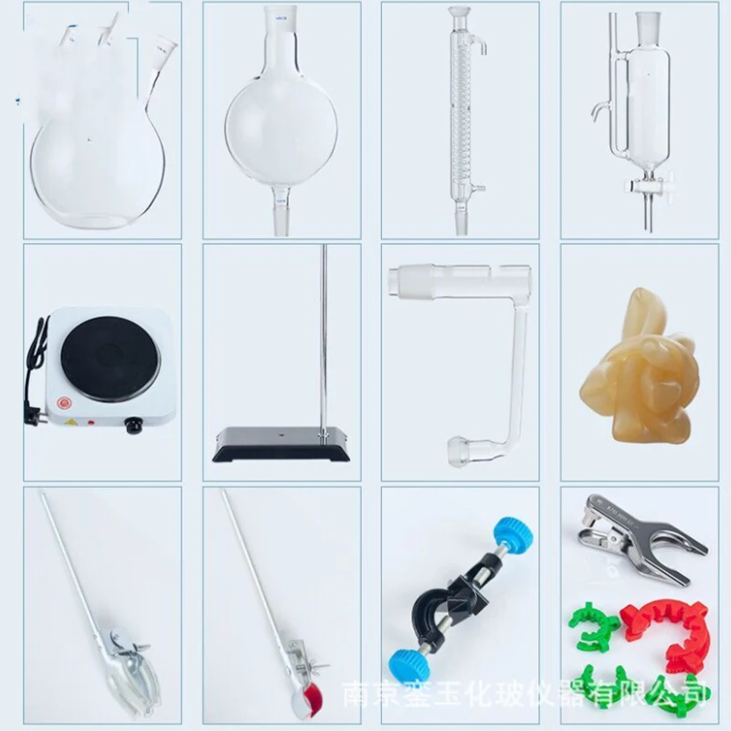 Лабораторный аппарат для дистилляции эфирного масла 2000 мл зеркальный очиститель