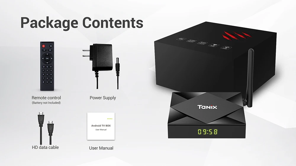 ТВ-приставка Tanix TX6S Android 10,0 чип H616 TX6 4 ГБ 32 ГБ/64 Гб смарт-ТВ-приставка медиаплеер двойной WiFi Bluetooth 4K ТВ-приставка