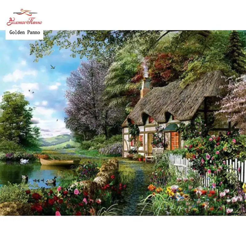 5d Diamond Painting Landscape New Arrivals Full Square Diamond Embroidery Garden Mosaic Handicraft Home Decor
