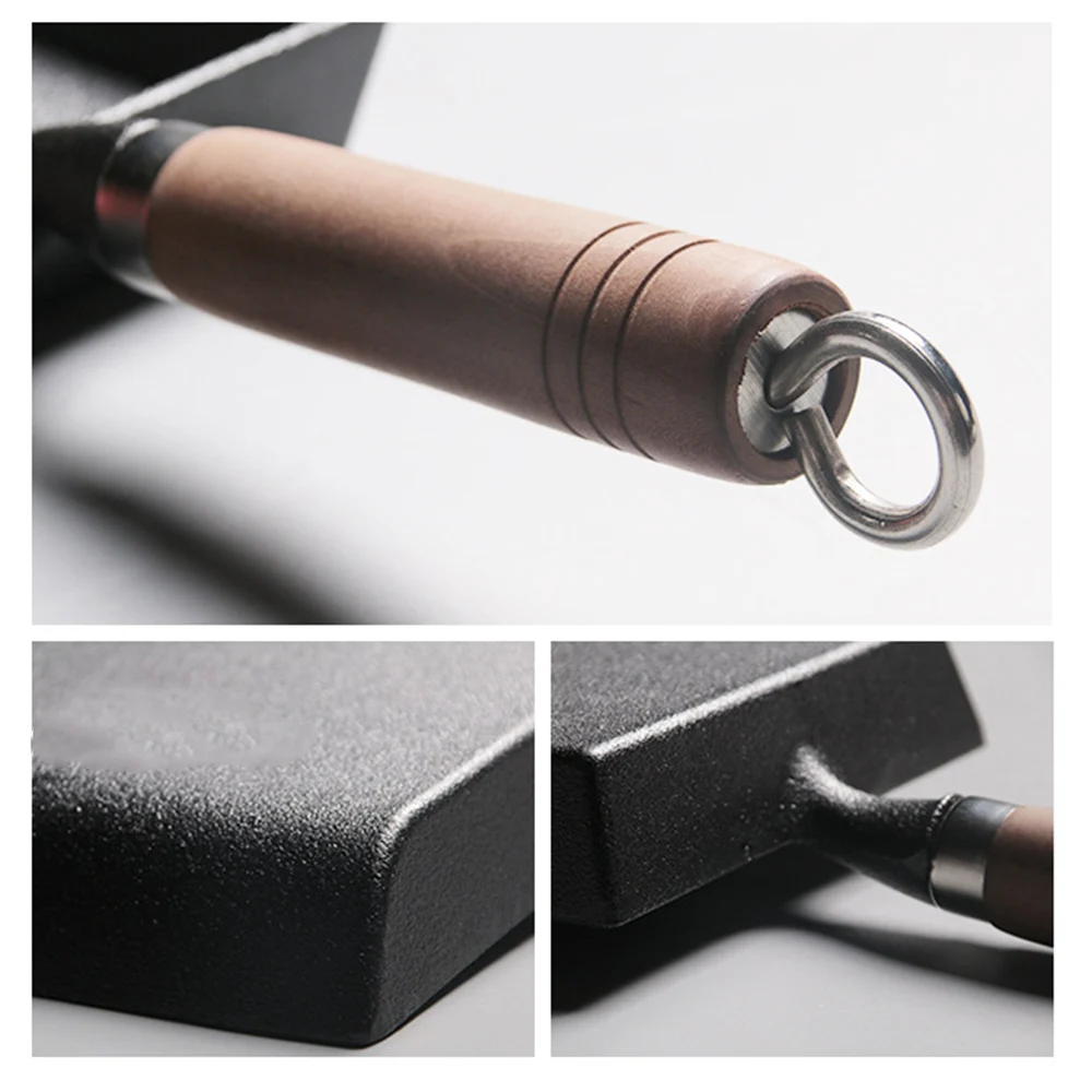 

Japanese Omelette Pan Cast Iron Egg Pan Non-Stick Coating Rectangle Frying Pan Cast Iron Mini Frying Pan Maker Breakfast Pot 1PC