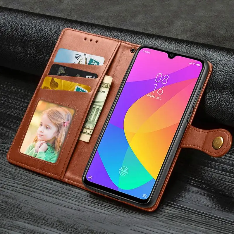 Чехол для Xiaomi mi 9 Lite CC9 Pro CC9E чехол Роскошный Ретро кожаный бумажник флип чехол для телефона для Xiaomi mi 9T mi 9 Pro mi 9T Coque