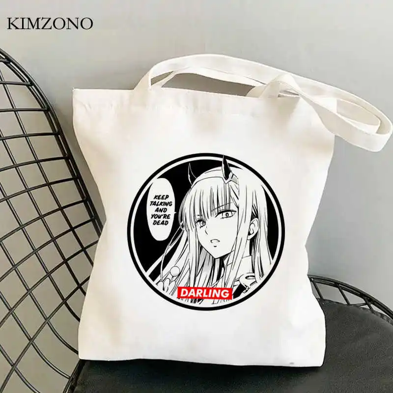 

Эко-сумка для покупок Darling in the Franxx, многоразовая, складная