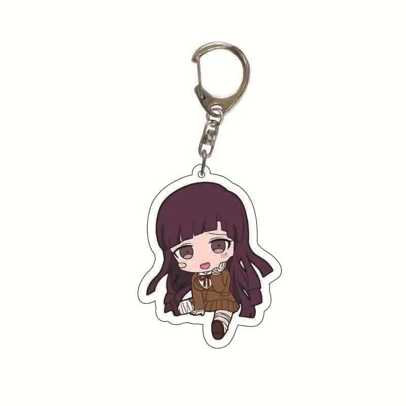 Danganronpa двусторонняя акриловая брелок для фанатов Коллекция аниме игровые