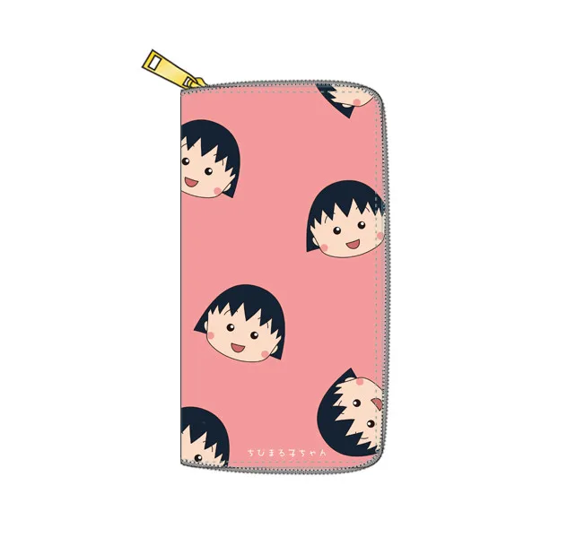 

IVYYE Chi-bi Maruko Модный Аниме Кошелек сумки мультфильм кошельки на молнии монеты повседневные кошельки унисекс подарки