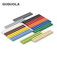 guduola building block plate 2x10 moc parts 10pcslot compatible 3832 base brick diy creative blocks particles blocks 10pcslot