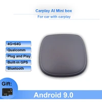 carplay android box wireless android auto applepie mini 464g android 9 0 ai box car multimedia player 464g for benz vw audi
