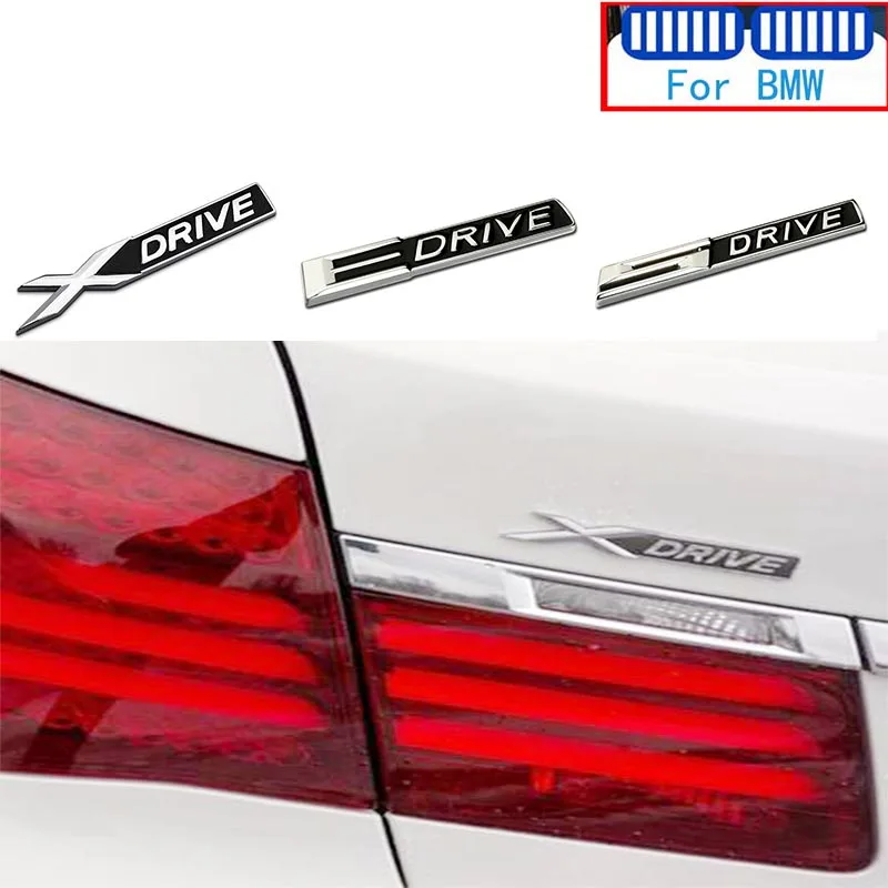 

3D Metal Car Emblem Fender Badge Rear Sticker For Bmw X1 X3 F25 X5 F15 F20 F30 F10 F11 G01 X4 G02 F26 X2 Z4 X6 E53 X7 F06 F16 M3