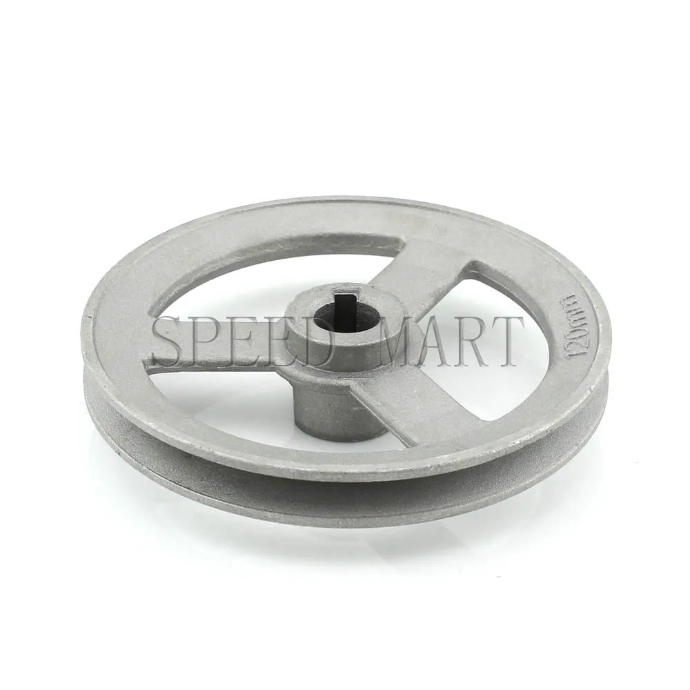 O Type Pulley V Groove Bore 15mm OD 40-120mm for O Belt Motor