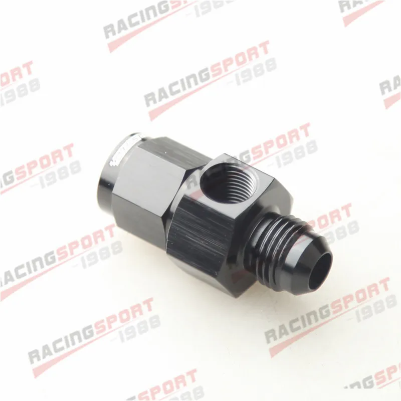 6AN AN6 male to -6 AN female с 1/8 &quotNPT gauge port adapter fuel black | Автомобили и мотоциклы
