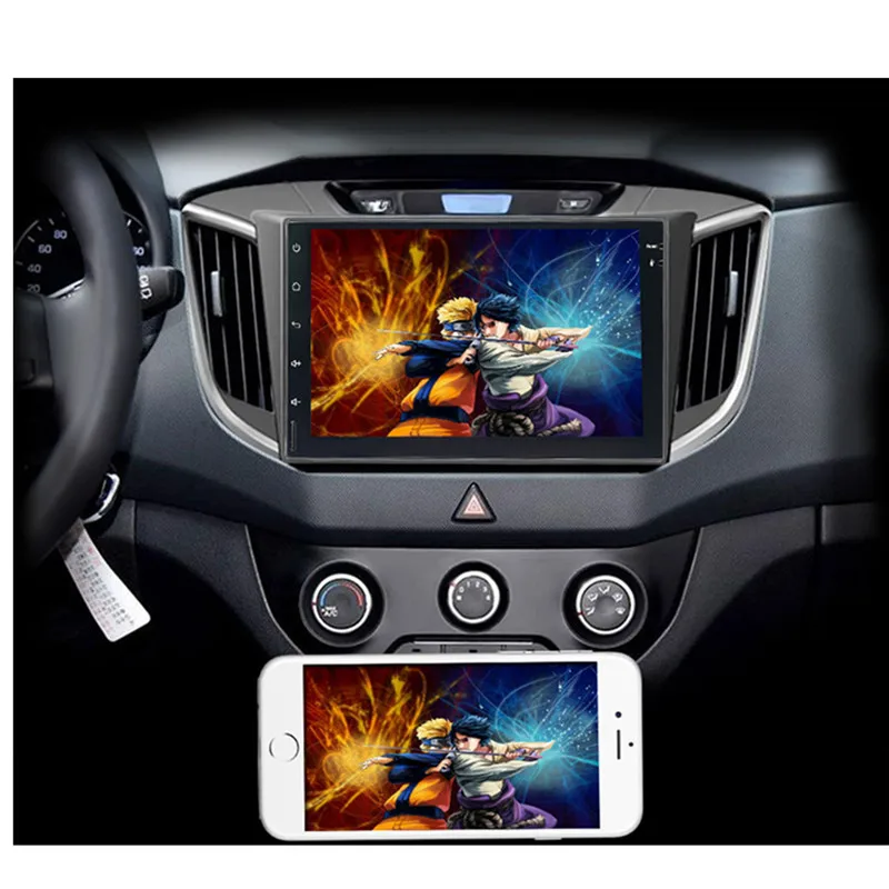 Универсальная автомобильная магнитола на Android с 7-дюймовым экраном поддержкой