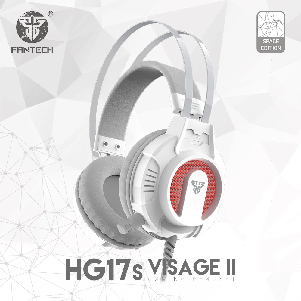 Игровые наушники FANTECH HG17 стереонаушники RGB Marquee гарнитура с микрофоном для PS4 Xbox One