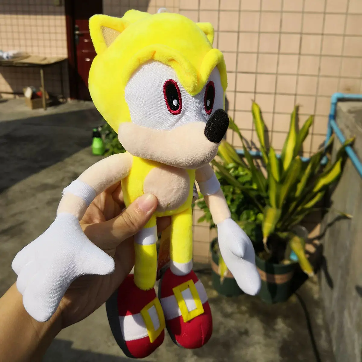 

Super Sonic Plush Doll Stuffed Animals Toy 13 Inch Gift