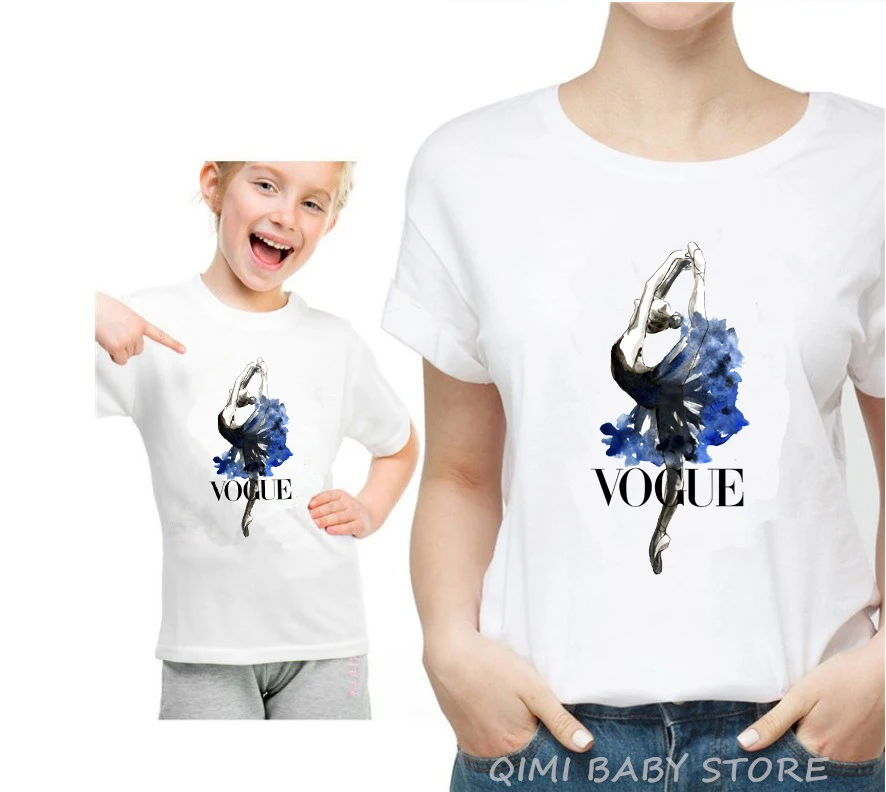 A18-White Футболка для мамы и дочки; одинаковые комплекты для семьи; футболка; Винтажная футболка с принцессой; одежда для семьи - Цвет: A18-White