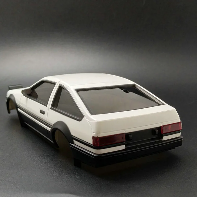 1/28 RC MINID дрейф Гоночная машина TOYO грузоподъемностью AE86 корпуса шасси автомобиля