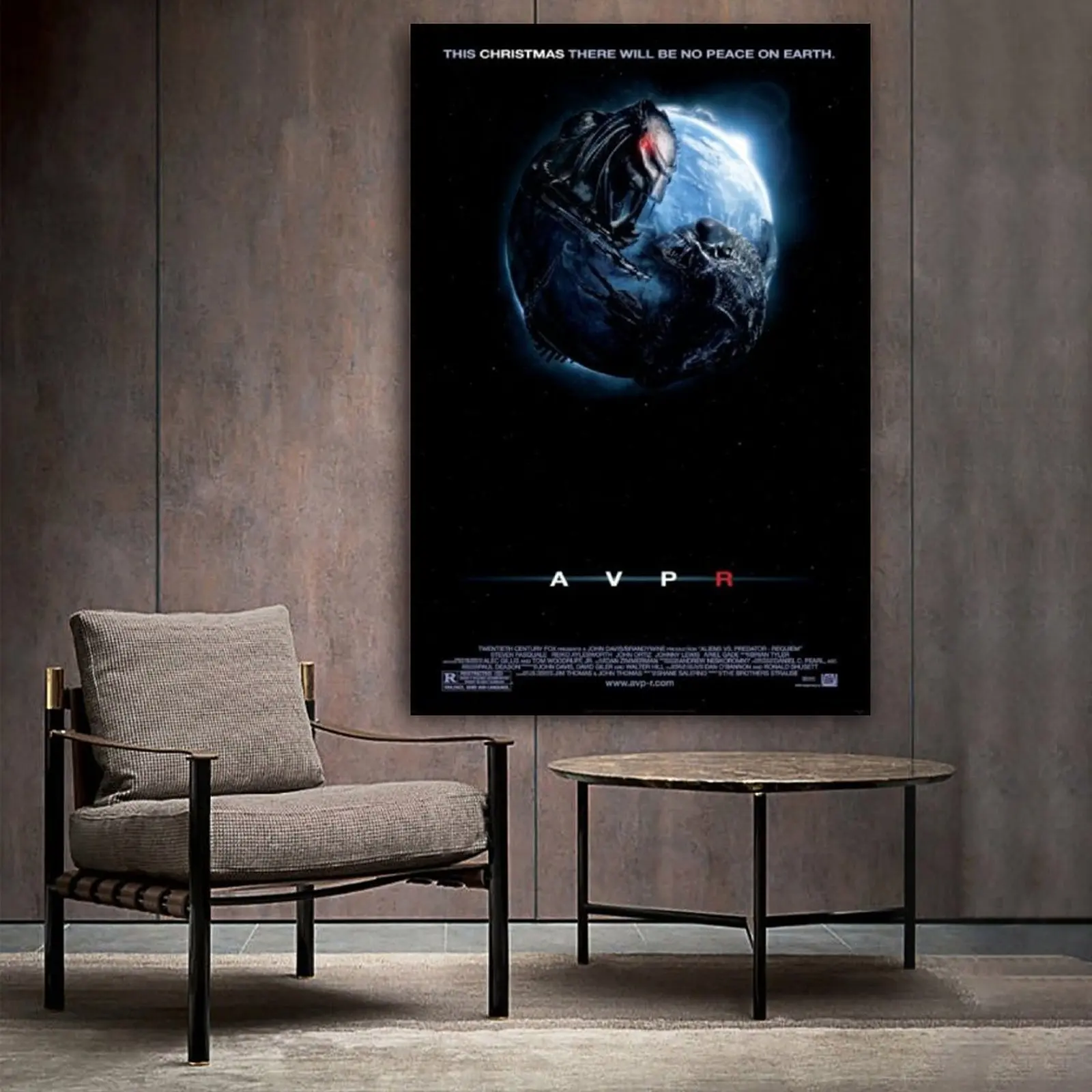 Пришельцы против Хищника _ Реквием кино и ТВ холст художественный плакат