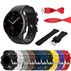Ремешок силиконовый для Huami Amazfit GTR 2 2e, спортивный водонепроницаемый браслет для смарт-часов Huami Amazfit Pace, 22 мм