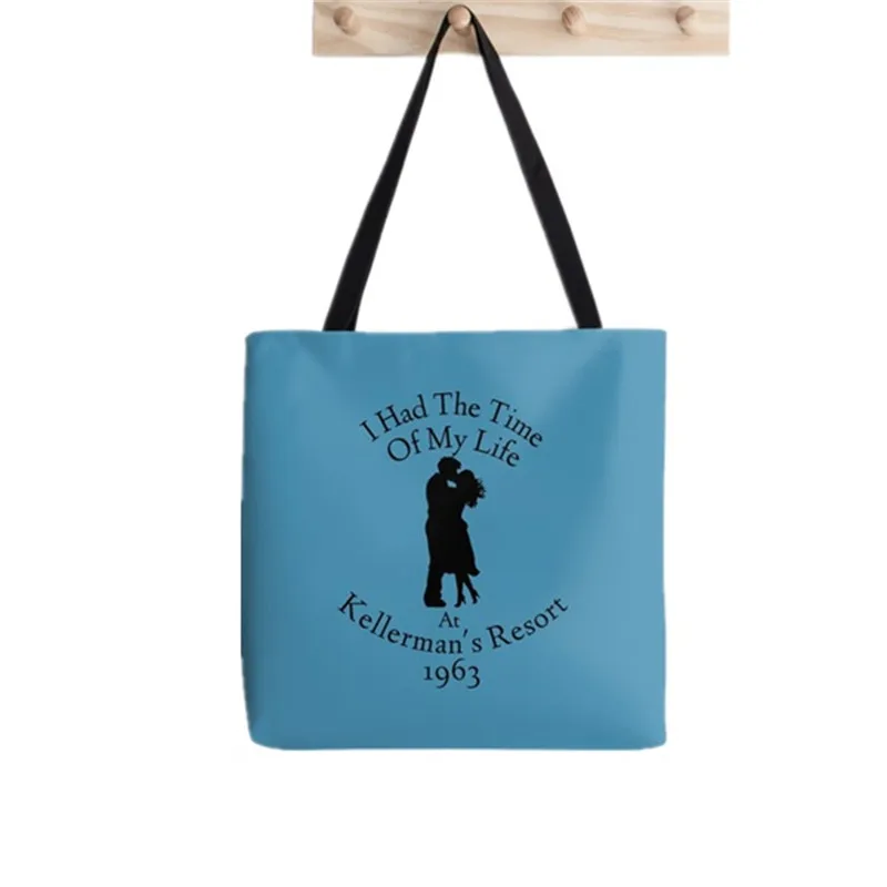 

Shopper Dirty Dancing 80s Movie printed Tote bag women Harajuku shopper handbag girl Shoulder shopping bag Lady Canvas Bag