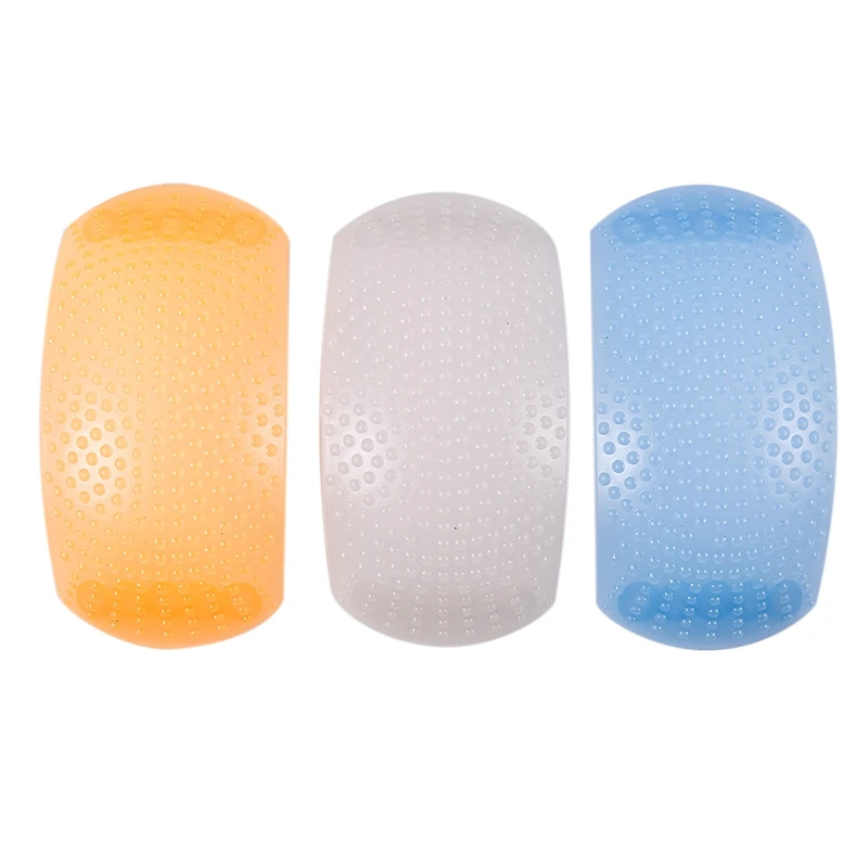 3 шт. белый желтый синий цвет пуховая вспышка мягкий диффузор крышка e для Speedlite