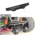 Детали для радиоуправляемых автомобилей 110 MAXX Bigfoot, обновленные аксессуары из нержавеющей стали, алюминиевого сплава, задний бампер, противоударный барьер TXMS330R