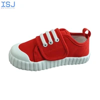 autumn new leisure sports flip cover velcro childrens canvas shoes for boys low top soft bottom elastic band girls cloth shoes