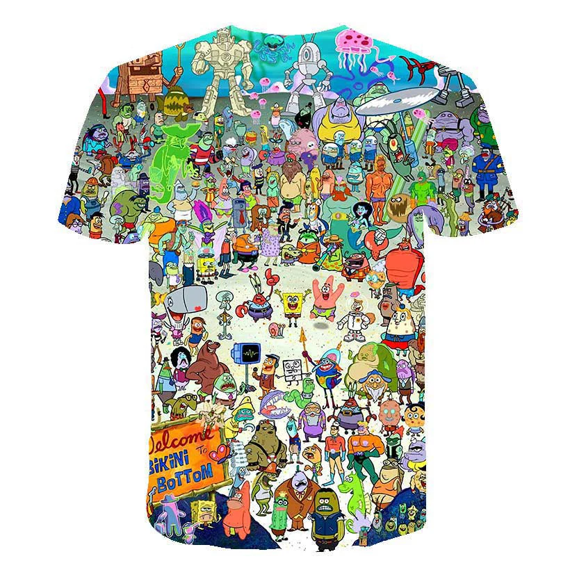 

3D Printed Cartoon children Anime T shirts Summer Boys and Girls High Quality Funny Casual Streetwear Short Sleeves