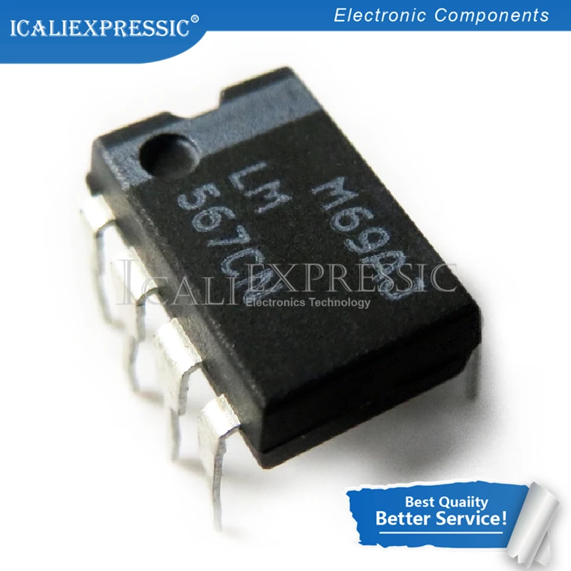

10 шт. LM567CN LM567C LM567 DIP-8 новый оригинальный в наличии