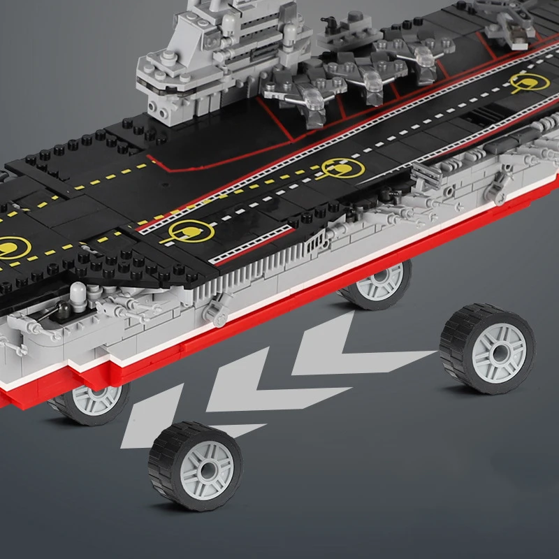Строительные блоки China авиационный Перевозчик Liaoning Ship детская игрушка кирпич