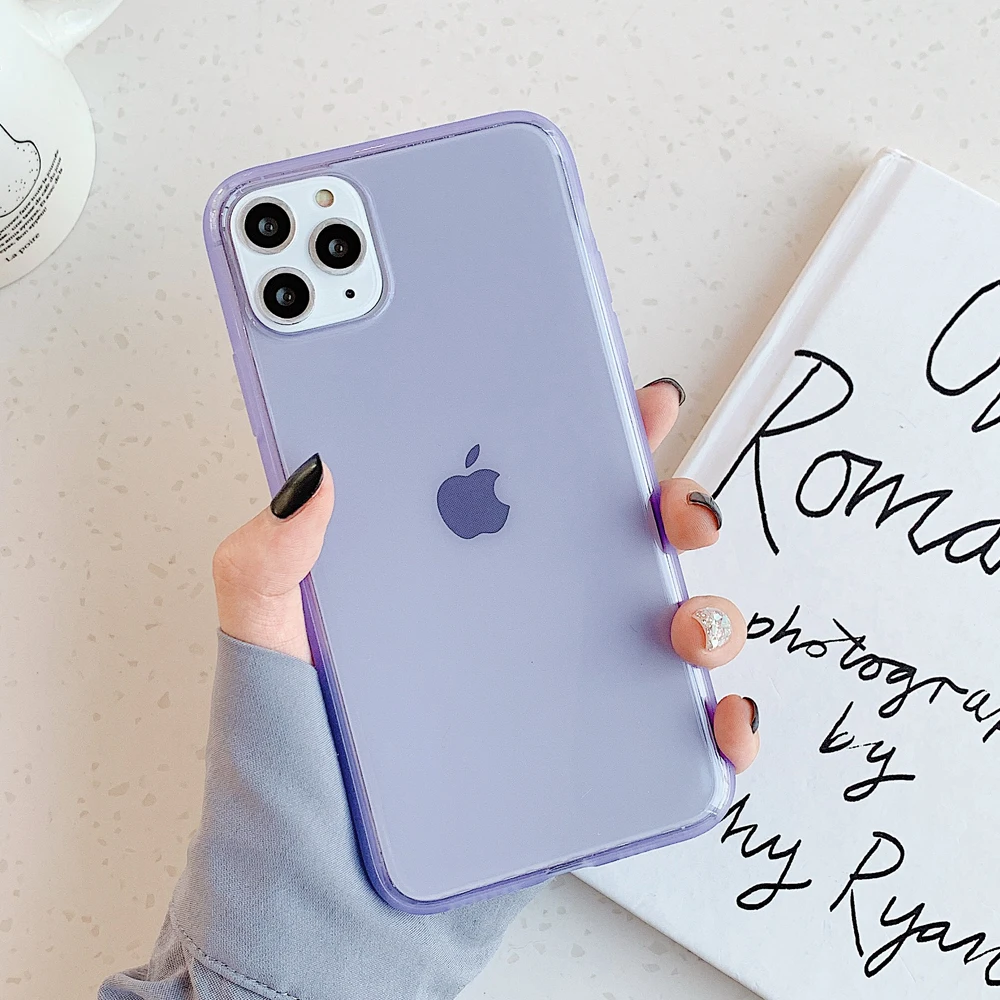 Противоударный прозрачный чехол LOVECOM для телефона iPhone 12 Mini Pro Max 11 XR XS X 7 8 6 Plus