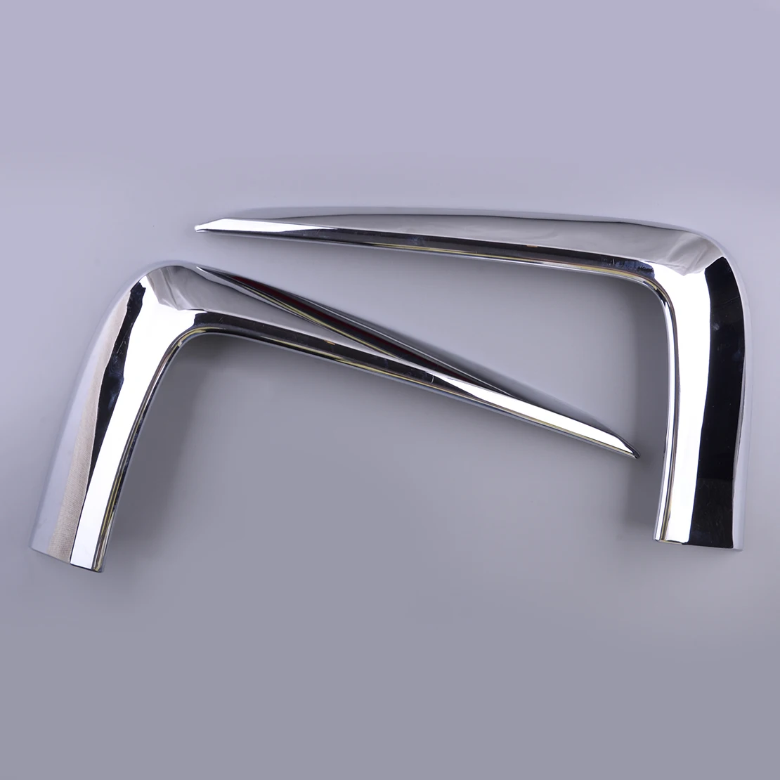 

1 Pair Chrome Style Car Front Fog Lamp Molding Eyebrows Trims Fit For Honda Pilot 2019 2020 2021 ABS Styling