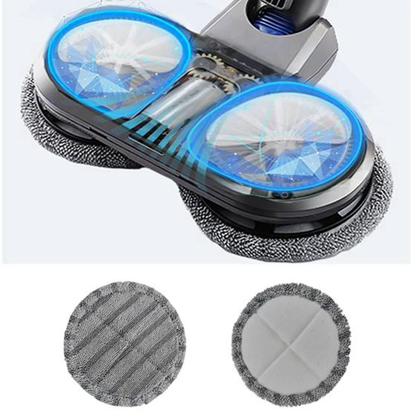 

Vacuum Filter Replacement for Dyson V11 Sv14 Rear Filter Part with Fiber Brush Head Mop Cloths Rag Replacement
