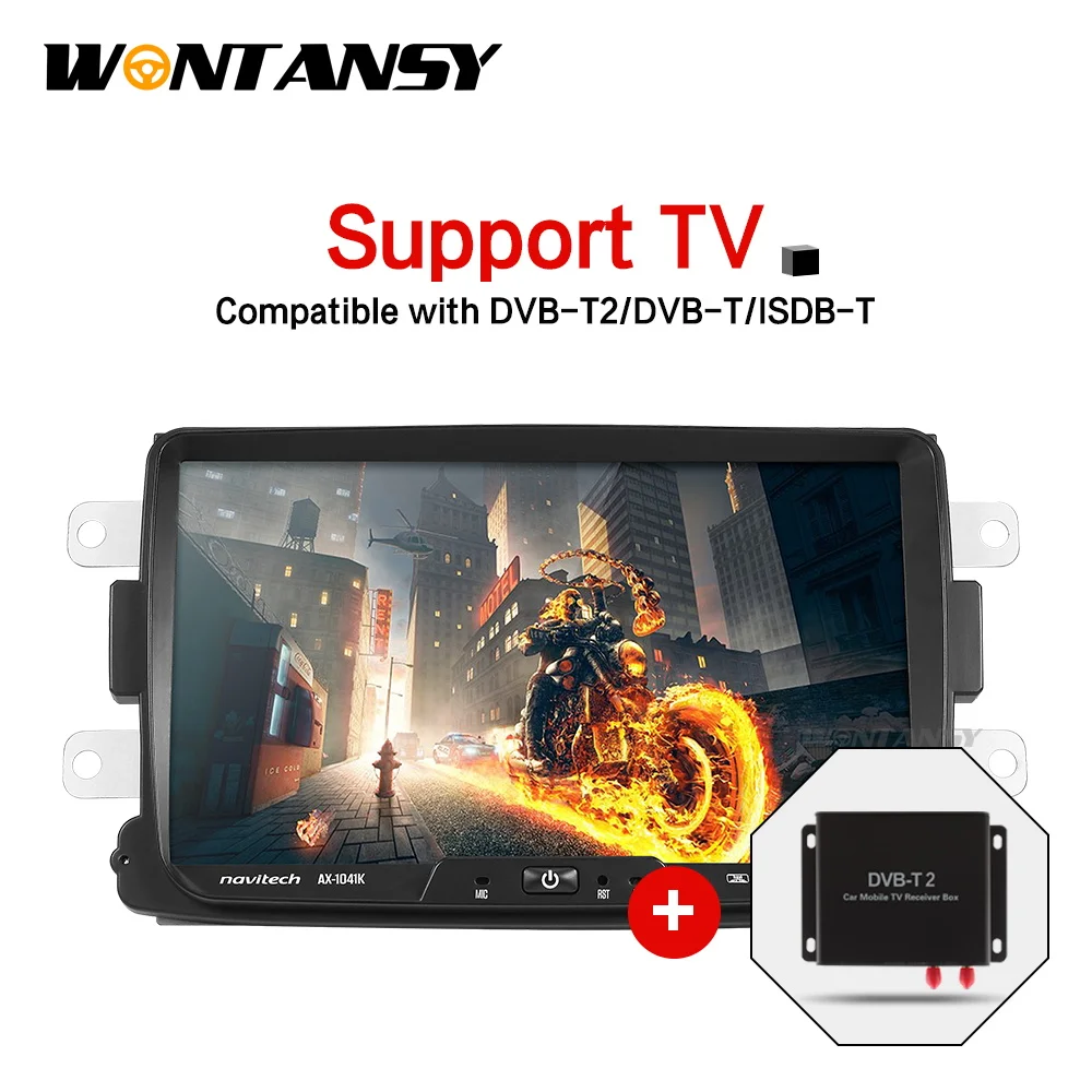 Автомобильный dvd плеер PX30 android 9 0 для Dacia Lodgy Logan Duster Sandero с 1 din радио gps видео Wi Fi